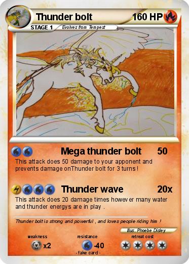 Pokemon Thunder bolt