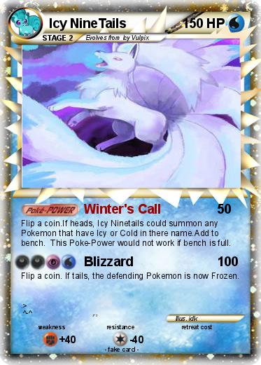 Pokemon Icy NineTails