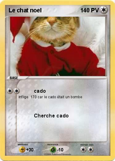 Pokemon Le chat noel 