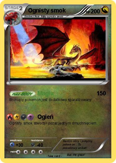 Pokemon Ognisty smok