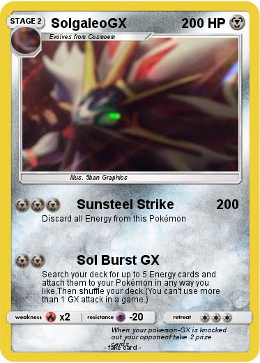 Pokemon SolgaleoGX
