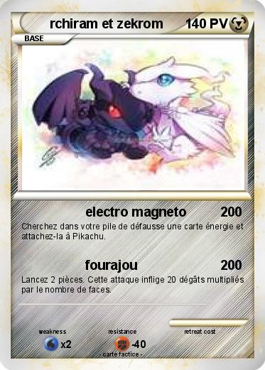 Pokemon rchiram et zekrom
