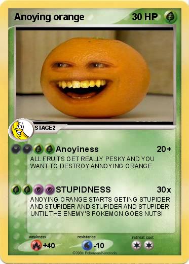 Pokemon Anoying orange
