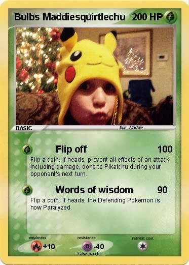Pokemon Bulbs Maddiesquirtlechu