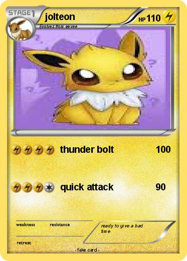 Pokemon jolteon
