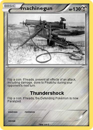 Pokemon machinegun