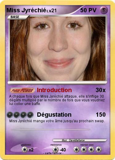 Pokemon Miss Jyréchié