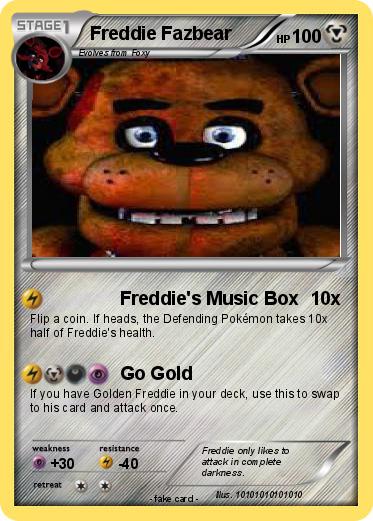 Pokemon Freddie Fazbear