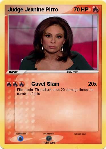 Pokemon Judge Jeanine Pirro