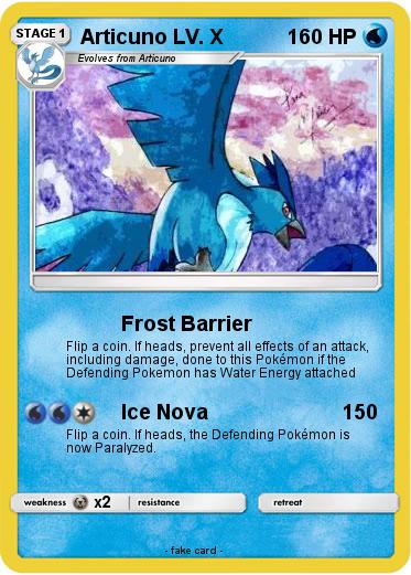 Pokemon Articuno LV. X