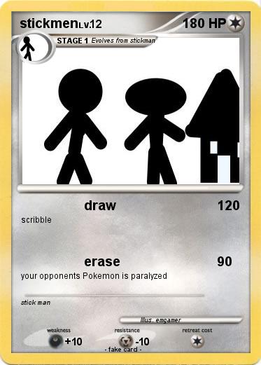 Pokemon stickmen