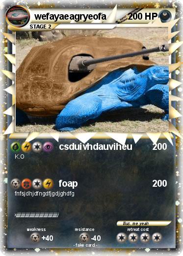 Pokemon wefayaeagryeofa