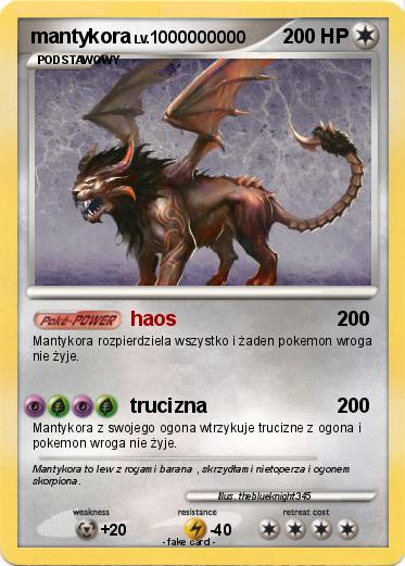 Pokemon mantykora