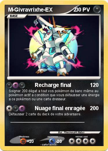Pokemon M-Givravrixhe-EX              2