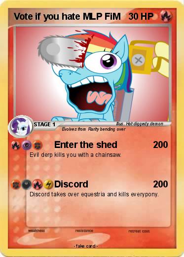 Pokemon Vote if you hate MLP FiM