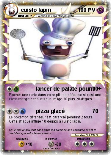 Pokemon cuisto lapin