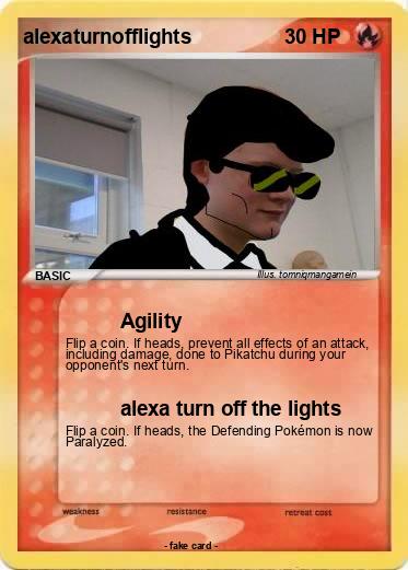 Pokemon alexaturnofflights