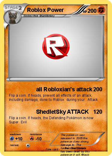 Pokemon Roblox Power