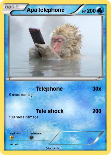 Pokemon Apa telephone
