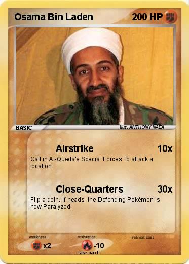 Pokemon Osama Bin Laden