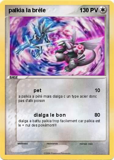 Pokemon palkia la brèle