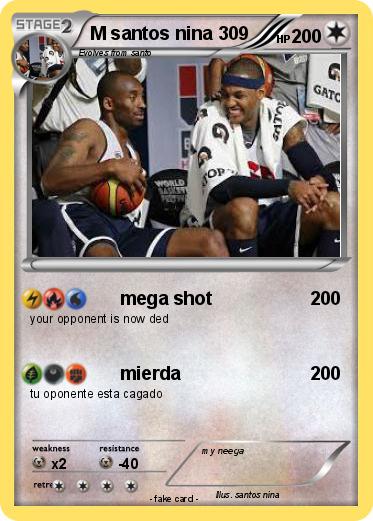 Pokemon M santos nina 309