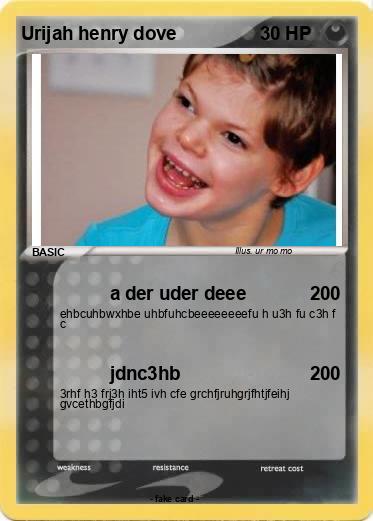 Pokemon Urijah henry dove