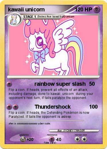 Pokemon kawaii unicorn