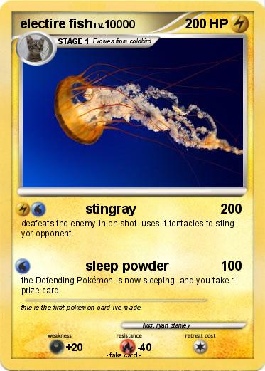 Pokemon electire fish