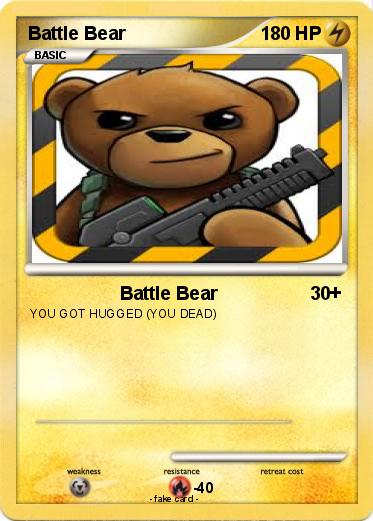Pokemon Battle Bear