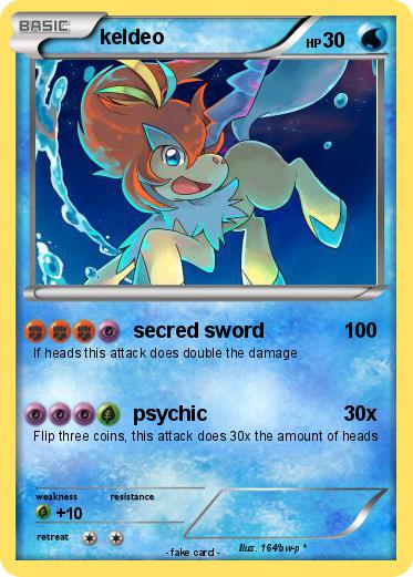 Pokemon keldeo
