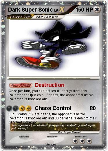 Pokemon Dark Super Sonic