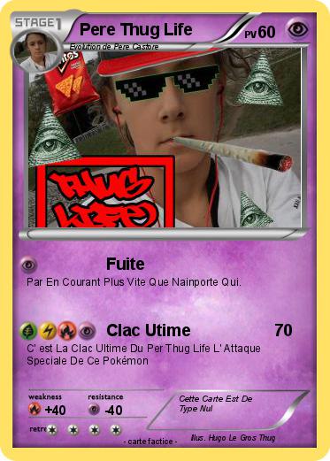Pokemon Pere Thug Life