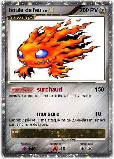 Pokemon boule de feu