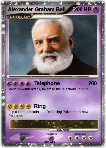Pokemon Alexander Graham Bell