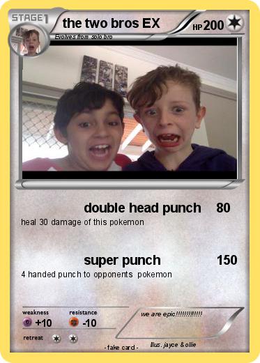 Pokemon the two bros EX
