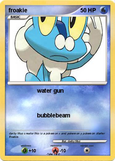Pokemon froakie