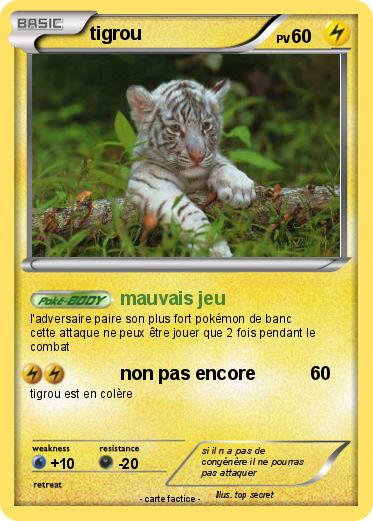 Pokemon tigrou