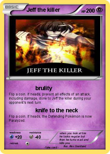 Pokemon Jeff the killer