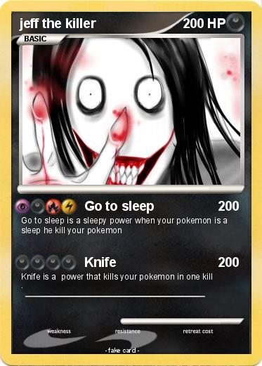 Pokemon jeff the killer