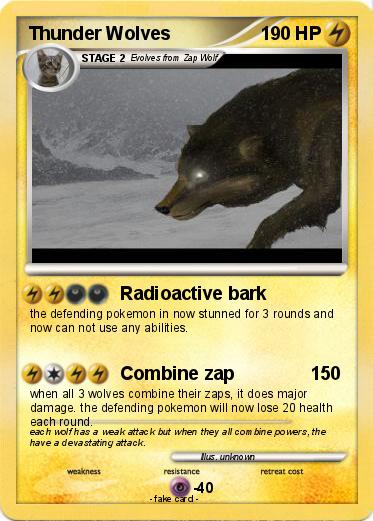 Pokemon Thunder Wolves