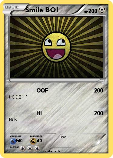 Pokemon Smile BOI
