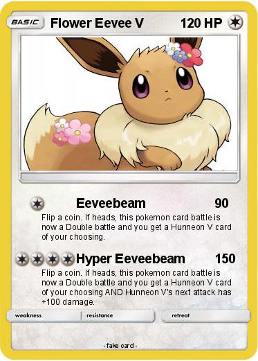 Pokemon Flower Eevee V