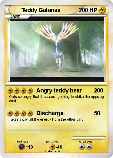 Pokemon Teddy Gatanas