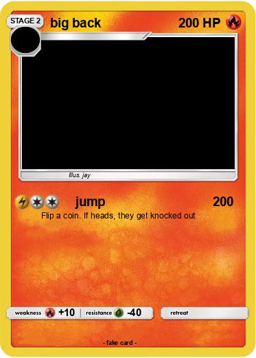 Pokemon big back
