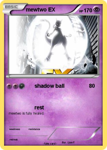Pokemon mewtwo EX