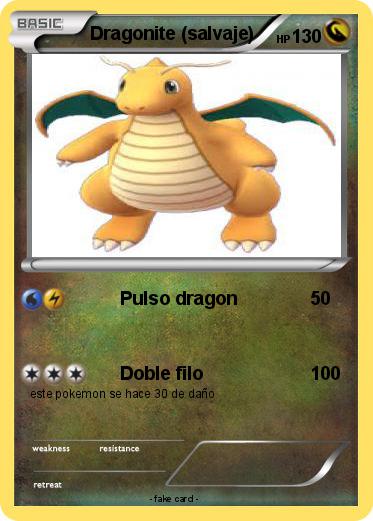 Pokemon Dragonite (salvaje)