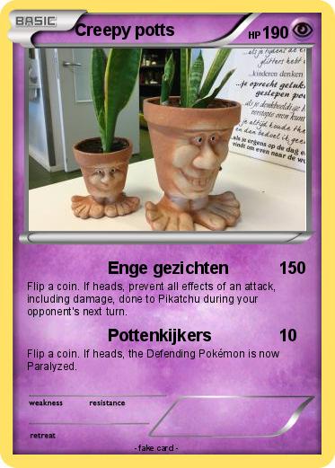 Pokemon Creepy potts
