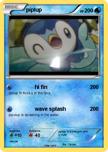 Pokemon piplup