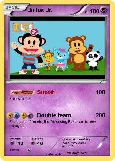 Pokemon Julius Jr.